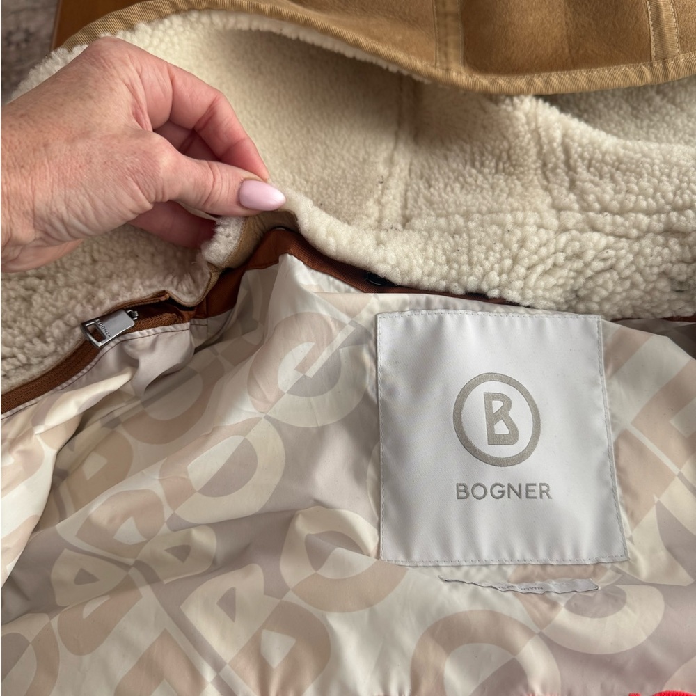 Bogner copper Lily down jacket - Picture 8 of 10